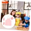 Unomor 3pc Chef Set for Kids Cooking Play with Personalized Chef Hat and Apron view 4