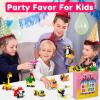 20pcs Animal Mini Building Blocks Valentine Party Favor for Kids Return Gifts Birthday Goodie Bag Stuffer Class Prize Box Toys Small Bulk Pinata Filler End of School Year Gift Boy Girl 4-8 8-12 view 3