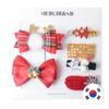 MerciBand Handmade Merrychry Hair Clip (6pcs/set) [Christmas season limited]  Hair Accessory, Made in Korea, Gift-Ready Packaging view 1