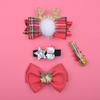 MerciBand Handmade Merrychry Hair Clip (6pcs/set) [Christmas season limited]  Hair Accessory, Made in Korea, Gift-Ready Packaging view 4