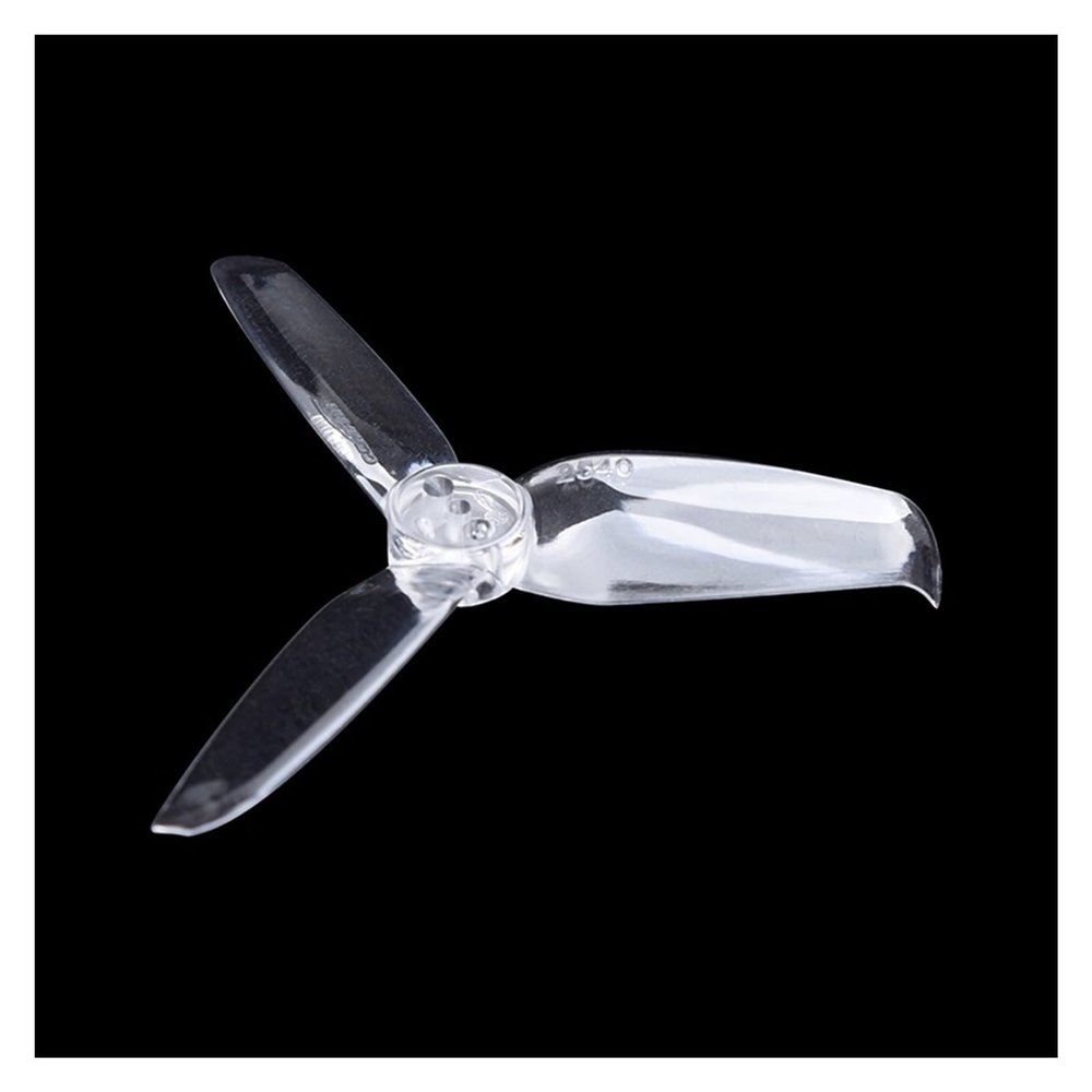 16PCS/8Pairs Fl-ash 2540 2.5x4 2.5 Inch CW CCW 3-Blade Propeller 1.5mm Mounting Hole for 1105 1106 Motor Racing Quadcopter