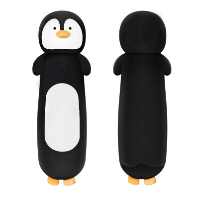 36 Long Penguins Plush Body Pillow, Cute Giant Black Penguin Stuffed Animals, Big Penguins Squishy Soft Plushies Toy, Gifts for Kids Girls and Boys, Birthdays, Halloween, Christmas