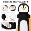 36 Long Penguins Plush Body Pillow, Cute Giant Black Penguin Stuffed Animals, Big Penguins Squishy Soft Plushies Toy, Gifts for Kids Girls and Boys, Birthdays, Halloween, Christmas view 2