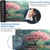 Yuxcfhjfe for MTG Playmat, for TCG Playmat with Zones, Non-Slip Rubber Bottom Trading Card Game Mat with Storage Bag and 6 Dice, 24 x 14 inches for MTG Playmat Game Mat, Pink Tree of Life Pattern view 3