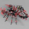 Scorpion 3D Metal Puzzles Kits for Adults Teens  454 Pcs  Mechanical Assembly Models  4 Hours to Build  Ideal for Gifts and Decorations (Black and Red) view 3