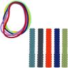 Sensory Chew Necklace for Boys and Girls, 11 Pack Stretch Chewing Necklaces for Kids with Autism ADHD SPD, Oral Motor Aids Chew Toys Reduce Fidgeting for Kids Chewer (11) view 1