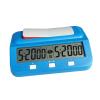 Luwecf Digital Chess Clock, Portable Chess Timer with Memory Function and Voice Reminder for Two-Player Board Games, Blue