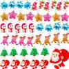 PSDFH 100 Packs Funny Christmas Mini Assorted fidgets Toys for Kids Children Classroom Students Gift from Teacher,Birthday Party Favors view 1