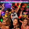 100 Pcs LED Bracelets Sound Activated with Flashing LED Strobe Music Control Light Up Bracelets for Carnival, Concerts, Night Events, Rave, Game Prizes, Birthday Party Favor, Valentine's Day gift view 2