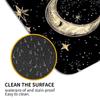 DHYYDSQZ Playmat for MTG, Game Play Mat Card Game Playing 24 x 14 inches Tabletop Magic Play Mats Non-Slip Rubber Base and Stitched Mousepad Desk Mats Playmats for MTG TCG,Art Sun Moon view 3