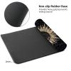 DHYYDSQZ Playmat for MTG, Game Play Mat Card Game Playing 24 x 14 inches Tabletop Magic Play Mats Non-Slip Rubber Base and Stitched Mousepad Desk Mats Playmats for MTG TCG,Art Sun Moon view 4