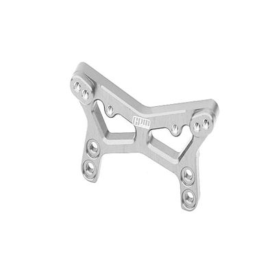 Aluminum 7075 Alloy Front Shock Tower for LOSI 1:24 Micro-B 2WD Buggy RTR-LOS00007 / 1:28 Micro-T 2S 2WD RTR Stadium Truck-LOS-1392 Upgrades - Silver