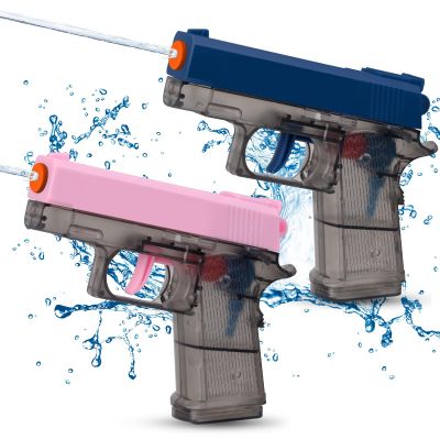 2 Pack Water Guns for Kids - Squirt Gun Water Blaster Soaker Water Pistol Toys for Toddlers Child Boys Girls, Ideal Summer Gifts for Swimming Pool Beach Party Outdoor Water Fighting Toy