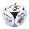 6th Anniversary Iron Gifts for Her and Him, Valentines Basket Stuffers, Food Dice Food Decider Date Night Dice for Husband Wife, Stocking Stuffers for Women Men Adults Couple Gifts view 1