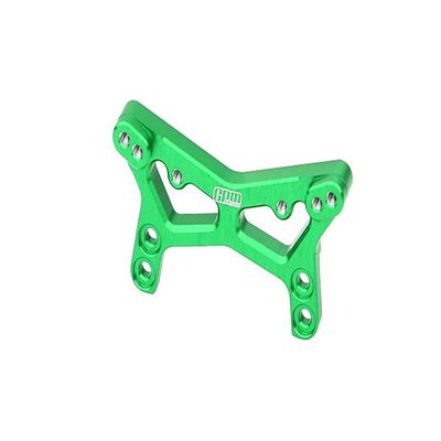 Aluminum 7075 Alloy Front Shock Tower for LOSI 1:24 Micro-B 2WD Buggy RTR-LOS00007 / 1:28 Micro-T 2S 2WD RTR Stadium Truck-LOS-1392 Upgrades - Green