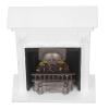 1:12 Dollhouse Fireplace Simulation Cute Vivid Decorative Miniature Fireplace Toy for Dollhouse Accessories view 1