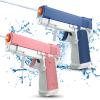 2 Pack Water Guns for Kids - Squirt Gun Water Blaster Soaker Water Pistol Toys for Toddlers Child Boys Girls, Ideal Summer Gifts for Swimming Pool Beach Party Outdoor Water Fighting Toy view 1