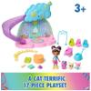 Gabby's Dollhouse Kitty Care Ear Purrfect Playroom  17-Piece Playset with 4 Toy Figures, Dollhouse Furniture, Doll Accessories & Baby Doll Stuff for Kids Ages 3+ view 3