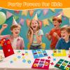 24PCS Tic Tac Toe Strategic Board Game for Kids Valentine Exchange Gifts, Birthday Party Favors Bulk for Kids 4-8 8-12 Goodie Treat Bag Stuffers Classroom Treasure Chest Box Toys Carnival Prizes view 3