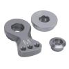 Bognajin 25T Servo Saver Adjust Aluminum Alloy Universal Servo Arm for 1/10 RC Cars, 29.5mm Length, Lightweight Design, Easy Installation, High Accuracy Steering (Ti Color) view 3
