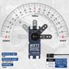 Miuzei Brushless Servo High Torque RC Servo Motor Digital Stainless Steel Gear 8.4V Waterproof Compatible with 1/7, 1/8, 1/10 RC Car (70kg-180) view 4