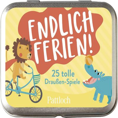 Pattloch Endlich Ferien! 25 Tolle Drauen-Spiele: Originelle Outdoor-Spielideen fr unbeschwerte Ferientage | Ideale Beschftigung fr Kinder ab 5 Jahren