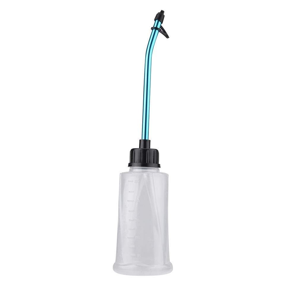 equlup RC Oil Filler Bottle, RC Nitro Fuel Filler Refill Bottle 29.5cm/11.6in Plastic Remote Control Car Oiler Container for Gas Power RC Car