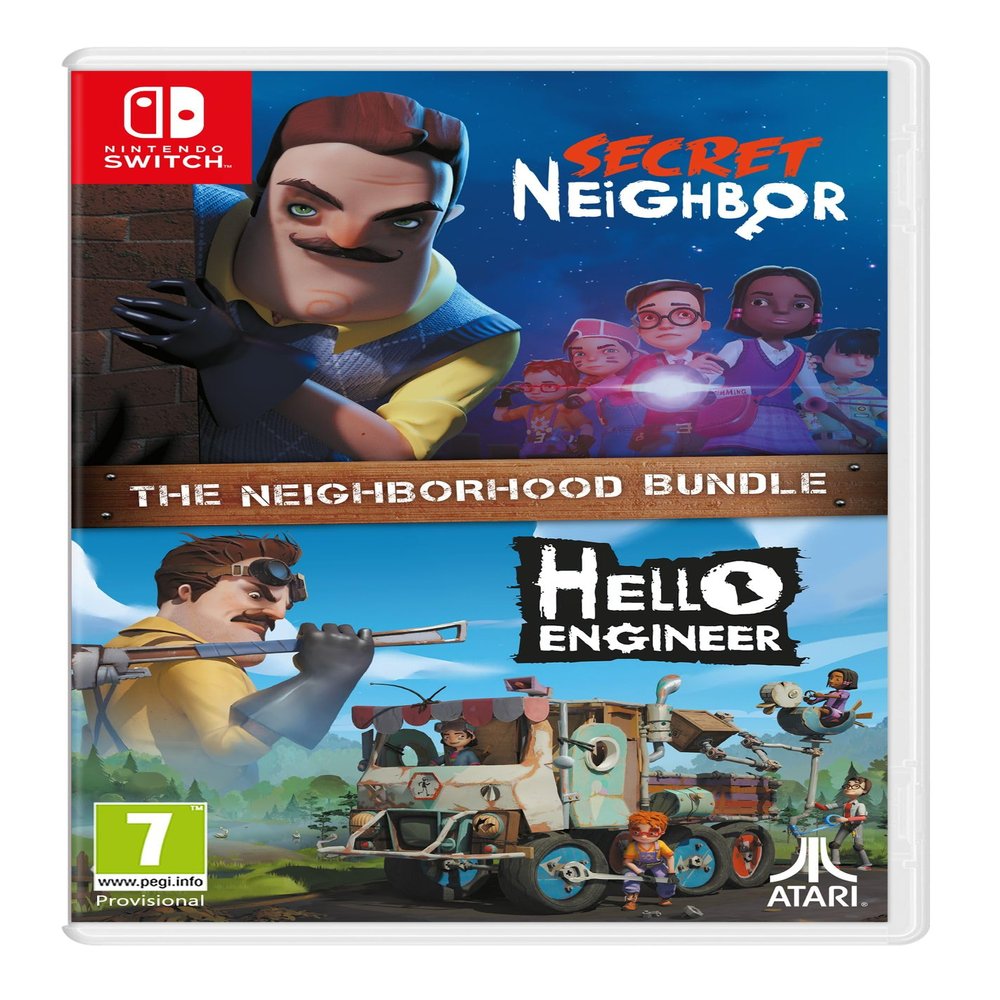 Atari Secret Neighbor Hello Engineer ? The Neighborhood Bundle/Switch