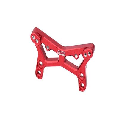 Aluminum 7075 Alloy Front Shock Tower for LOSI 1:24 Micro-B 2WD Buggy RTR-LOS00007 / 1:28 Micro-T 2S 2WD RTR Stadium Truck-LOS-1392 Upgrades - Red