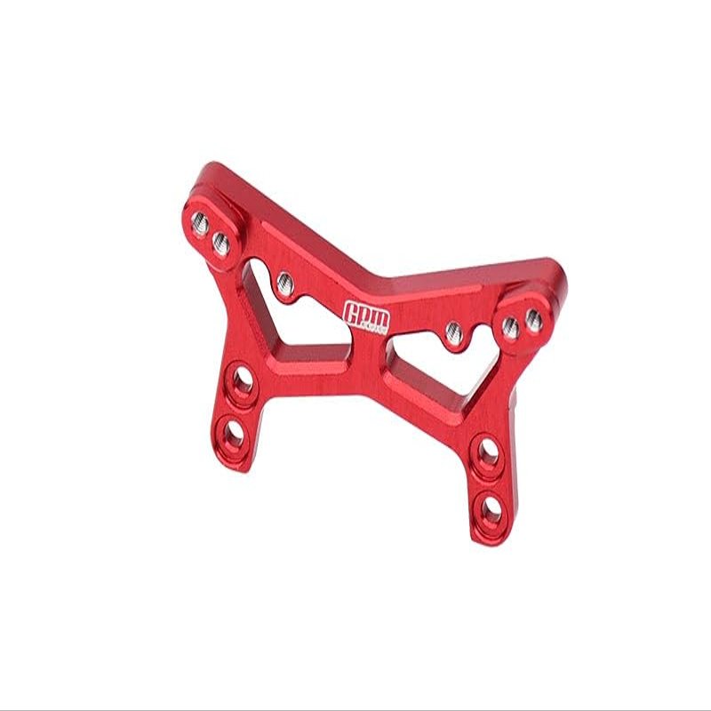 Aluminum 7075 Alloy Front Shock Tower for LOSI 1:24 Micro-B 2WD Buggy RTR-LOS00007 / 1:28 Micro-T 2S 2WD RTR Stadium Truck-LOS-1392 Upgrades - Red
