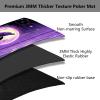 DHYYDSQZ Playmat for MTG, Game Play Mat for MTG TCG 24 x 14 inches Trading Card Game Playmats with Zones Non-Slip Rubber Base and Stitched Mousepad Desk Mats, Purple Moon Dolphin Jumping view 3