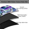 DHYYDSQZ Playmat for MTG, Game Play Mat with Zones for MTG TCG Card Game Playing 24 x 14 inches Trading Card Game Playmats Non-Slip Rubber Base and Stitched Mousepad Desk Mats, Howling Wolf Moon view 3