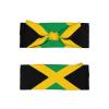 WZYCWB Flag of Jamaica Bow headband, children's elastic bow hair accessories, 0-6 months, hair bows for newborns, infants, toddlers view 2