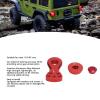 Bognajin RC 25T Servo Saver Adjustable Force Aluminum Alloy L Servo Arm for 1/10 Remote Control Vehicle, Lightweight Design, Easy Installation, Enhanced Steering Accuracy (Red) view 2