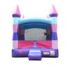 Crossover Deluxe Pink Purple Castle Inflatable Bounce House for Kids and Toddlers, 13 x 12 x 14.5 Foot Bouncy Jump Castle Backyard Jumper, Commercial-Grade Vinyl, with Blower, Stakes and Storage Bag view 1