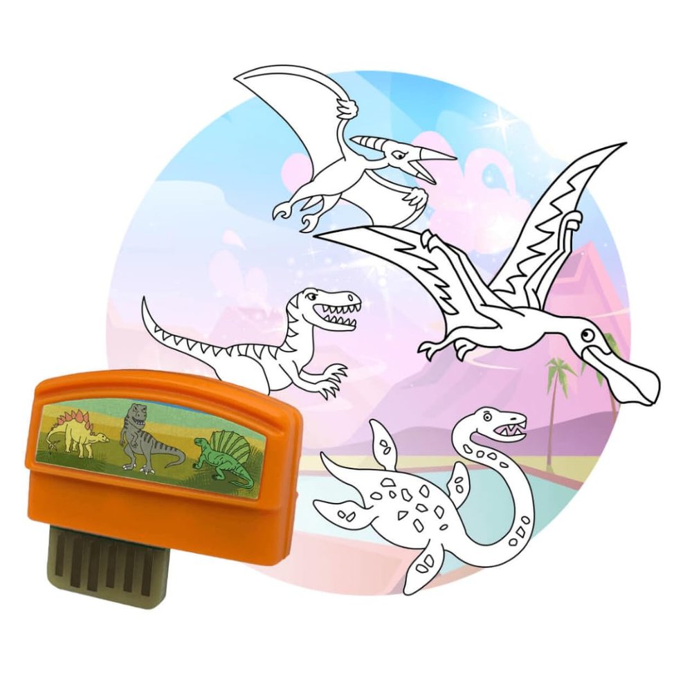 Flycatcher Smart Sketcher 2.0 Cartridge  Dinosaur Adventures  50+ Step-by-Step Activities - Expansion Pack for Kids Ages 5+