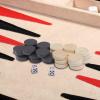 32 Draft & Checkers & Backgammon Chess Pieces Kids Board Game Learning Camp view 2
