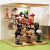 5- Tier Premium Acrylic Display case for Figures  Elegant Figurine Display case for Collectibles  Ideal labubu Storage  Clear Figurine Display view 1