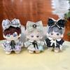 niannyyhouse 10cm 15cm Doll Clothes Headdress Bow tie Skirt Accessories Hat Cape Pants Plush Toys Dress Up (A-White, 15cm) view 2