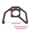 JOYSOG Carbon Fiber Motor Fan Mount for Tamiya BB01 BBX BB-01 1/10 RC Cooling Bracket Motor Fan Bracket Upgrades Part view 4