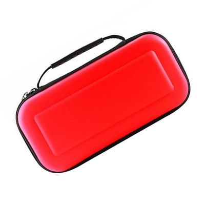RXALUTMER Game Console Carrying Case/4 (Red) - Soft Shell, Zipper Closure, 10 Compartments, Compatible with Game Console, 5E+1 grams, Model 86559