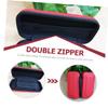 RXALUTMER Game Console Carrying Case/4 (Red) - Soft Shell, Zipper Closure, 10 Compartments, Compatible with Game Console, 5E+1 grams, Model 86559 view 2