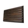 12 X 7.5" Coin Display Military Challenge Coins Stand Holder Display Rack Wooden Army Collectible Poker Casino Chip Display Wood Stand, Holds 20-30 Coins Brown American Flag 10123-NEW-NF view 3