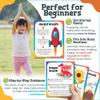 Breathing Cards for Kids  Mindfulness & Calming Corner Kit Must Haves, Yoga & Speech Therapy Materials, Special Education Classroom Office, Social Emotional Learning, Mindful Sensory Play Activities view 3