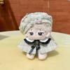 niannyyhouse 10cm 15cm Doll Clothes Headdress Bow tie Skirt Accessories Hat Cape Pants Plush Toys Dress Up (B-White, 10cm) view 3