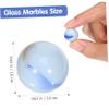 TOBBOMEY 50pcs Patterned Glass Marbles for Crafts for Boy Girl Games and Decoration Smooth Texture for Bulk Glass Beads Collection view 2