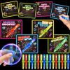 Shemira 24 Pack Valentines Day Cards for Kids, 24 Light Up Spinning Toy Pens for Valentines Gifts Exchange, Valentine School Classroom Favors for Kids Boys Girls, Valentines Cards for Kid view 1