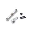 Upgrade Metal Steering Rod 28T Servo Arm for WLtoys 144010 144001 144002 124016 127017 124018 124019 LC 1/14 RC Car Parts(Silver) view 1