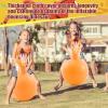 Hiboom 2 Pcs Giant Inflatable Hopping Toys 51 Inch Bouncer Animal Toys Ride on Animal Bouncy on Hopping for Birthday Party Gifts Supplies(Horse) view 4