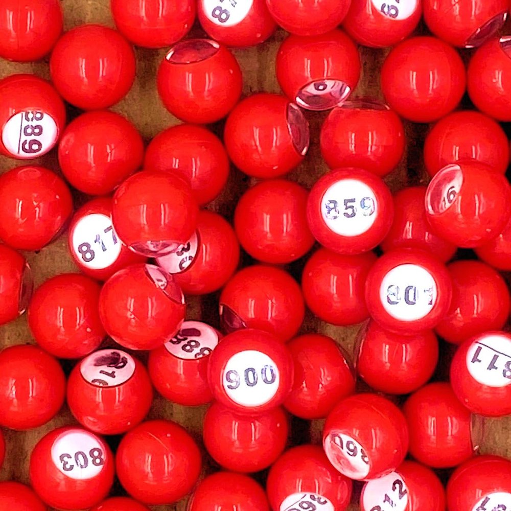 Tapp Collections Raffle Balls Number Set (801-900)